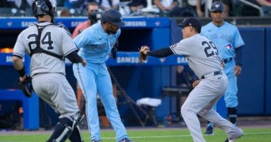 Yankees concretan ante Blue Jays uno de triple plays más raros historia MLB Yankees concretan ante Blue Jays uno de triple plays más raros historia MLB
